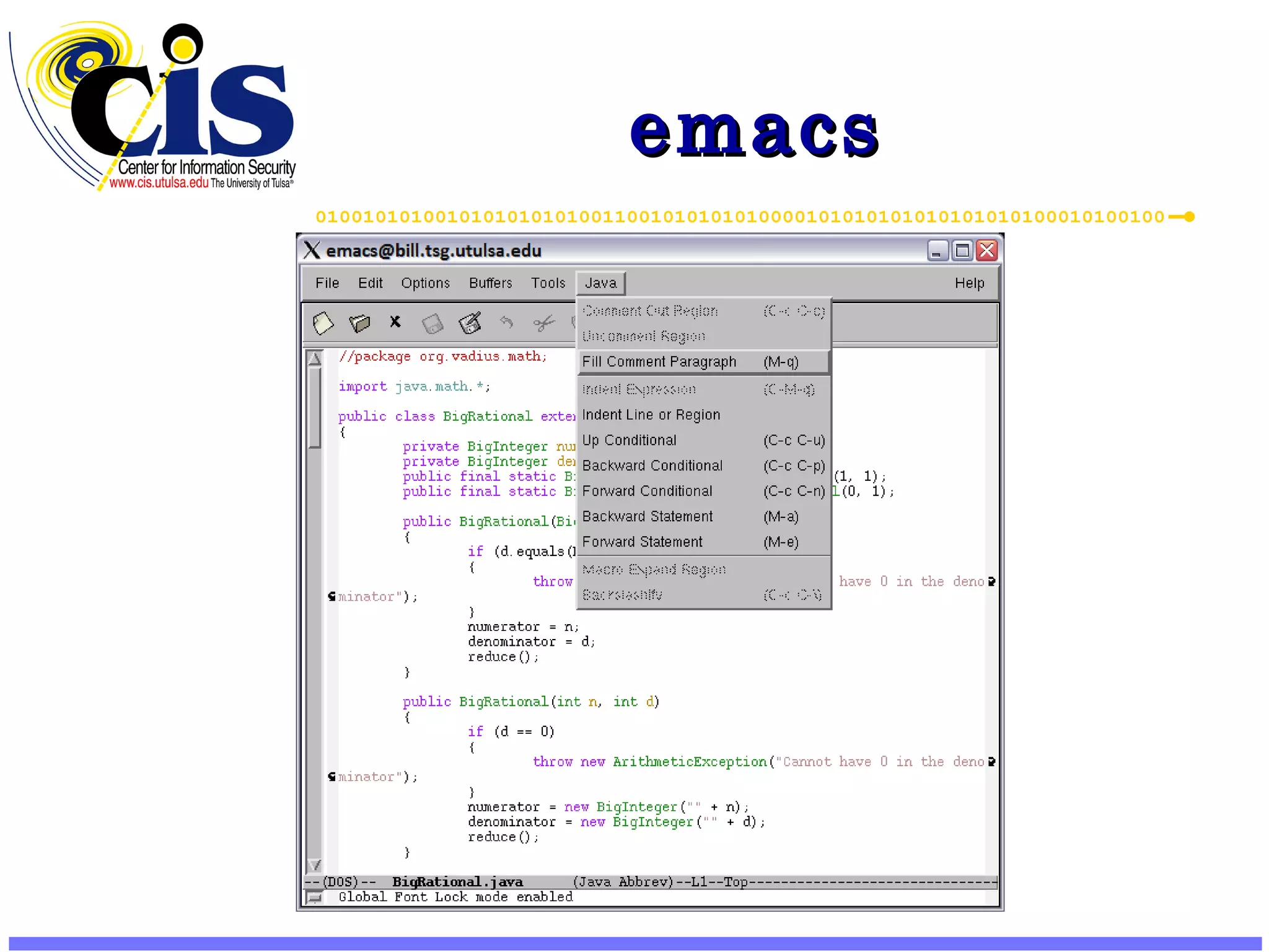emacs 