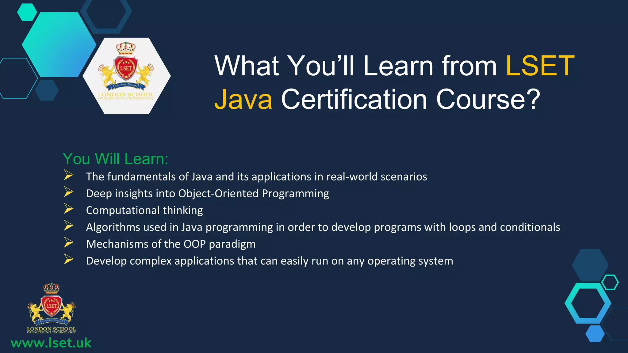 Learning java from scratch | PPT