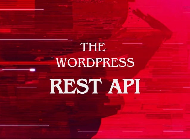 Learning java script and wordpress rest api by tom hermans wordcamp…