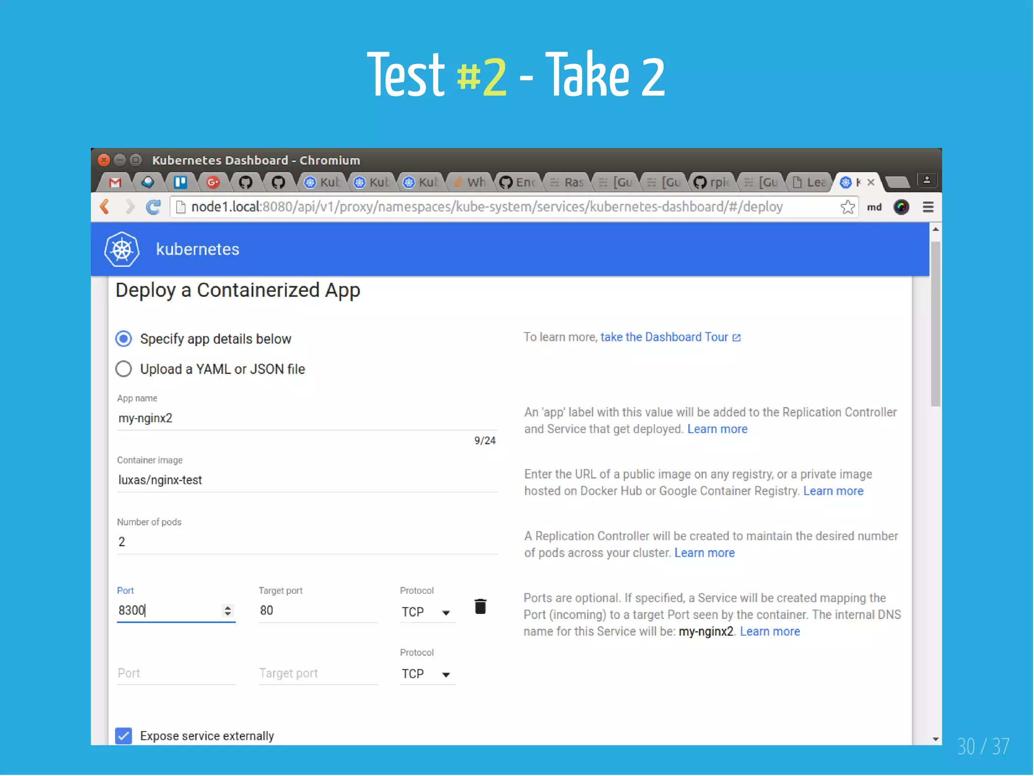 Test #2 - Take 2
 
30 / 37
 