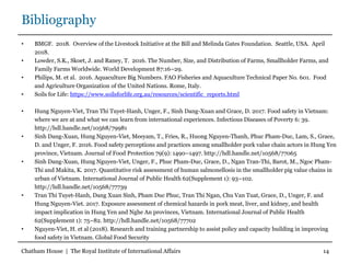 Pork value chain and safety in Vietnam: From research to interventions