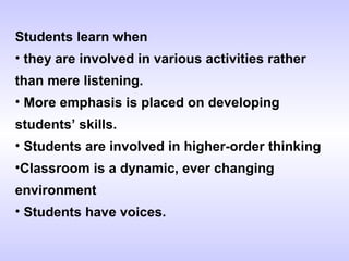 Key to know about learning process & the learner | PPT