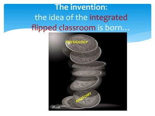 The invention:
the idea of the integrated
flipped classroom is born…
PHYSIOLOGY
 