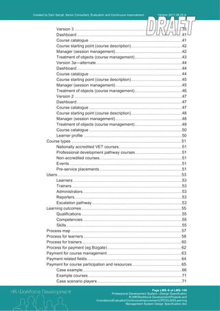 Learning management system design specification_preview | PDF