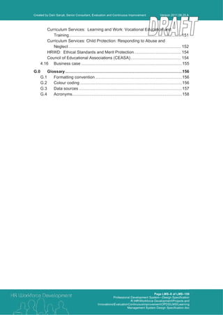 Learning management system design specification_preview | PDF