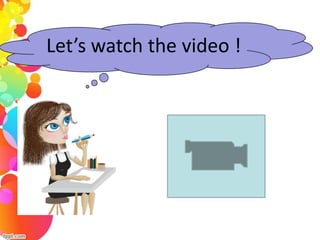 Let’s watch the video !
 