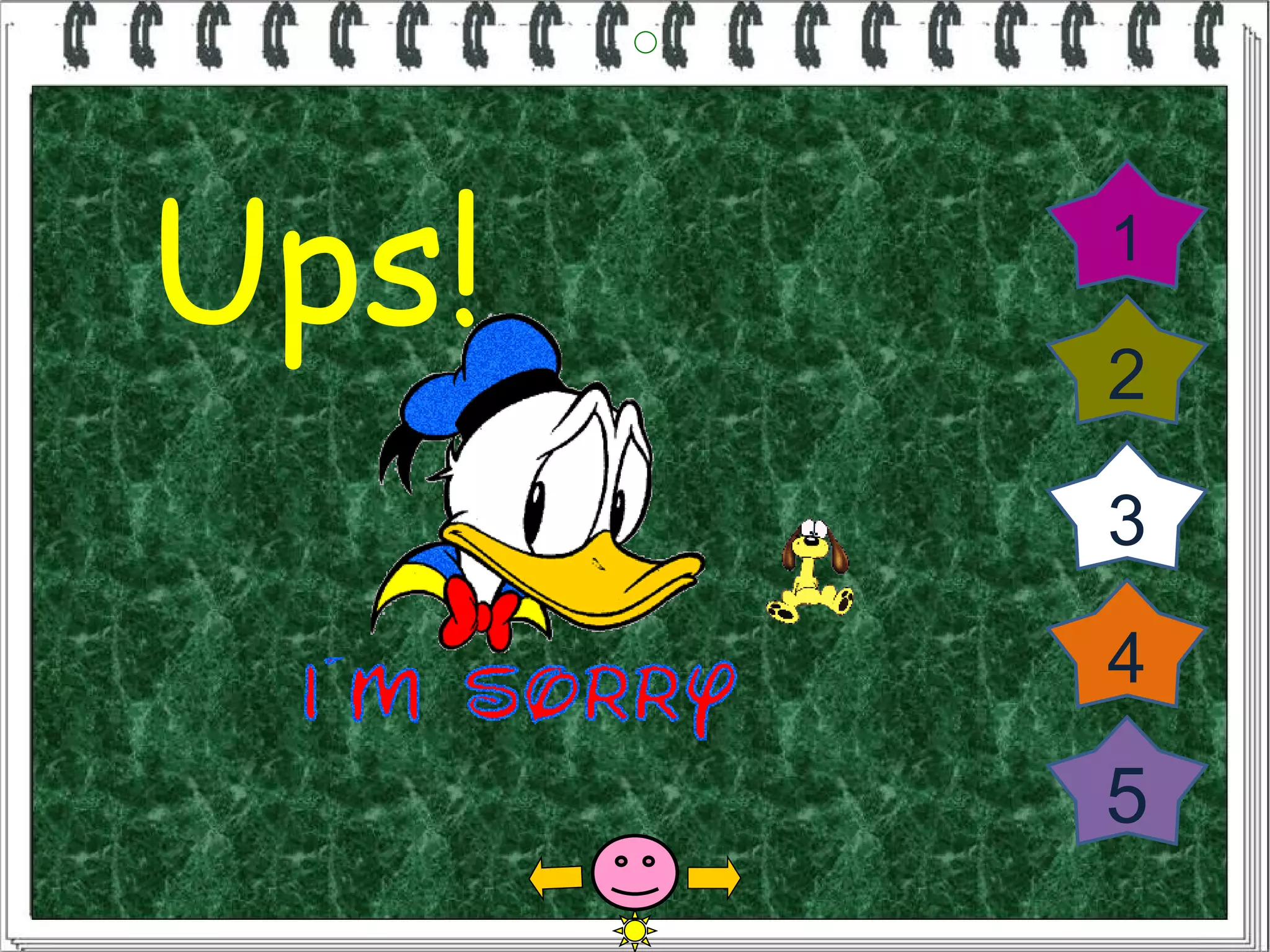 Ups!   1

       2

       3
       4
       5
 