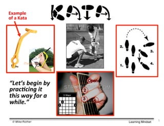 © Mike Rother! Learning Mindset!
*8PR>5$
=T$8$J868$
!"#$%&'(#)*+'(,'
-./010*+)'*$'
$2*&'3/,'45.'/'
32*6#78'
%"
 