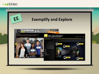 Exemplify and Explore
 