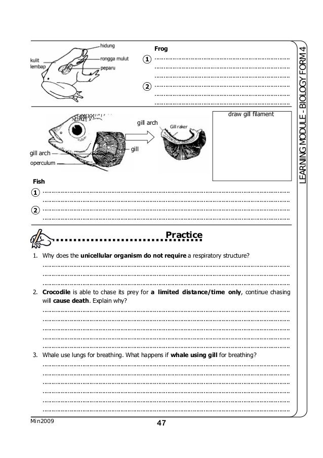 Learning module biology form 4