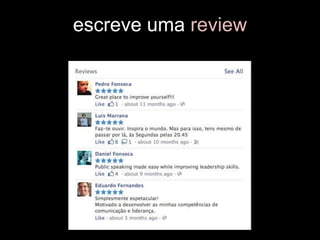 escreve uma review
 
