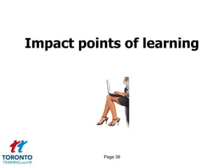 Impact points of learning




           Page 39
 