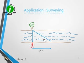 ?

37

70 ft

D = 52.7 ft

24

 