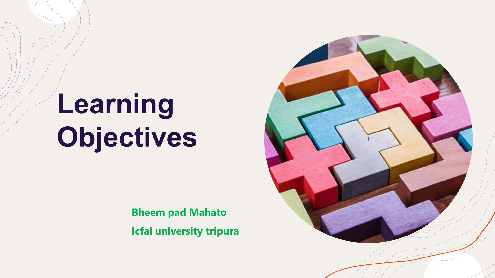 learning objectives.pptx | Educational Assessment | Education