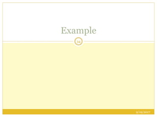 9/19/2017
34
Example
 