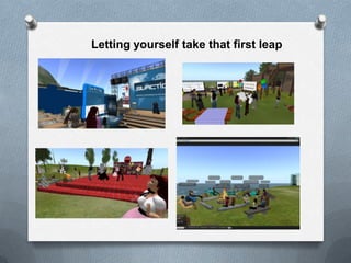 Letting yourself take that first leap
 