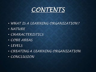 Learning organization | PPTX