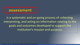 Learning outcomes what why and how | PPTX