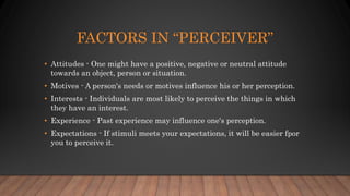 Perceivable Perceptions Learning, Perception and Attribution - report.pptx