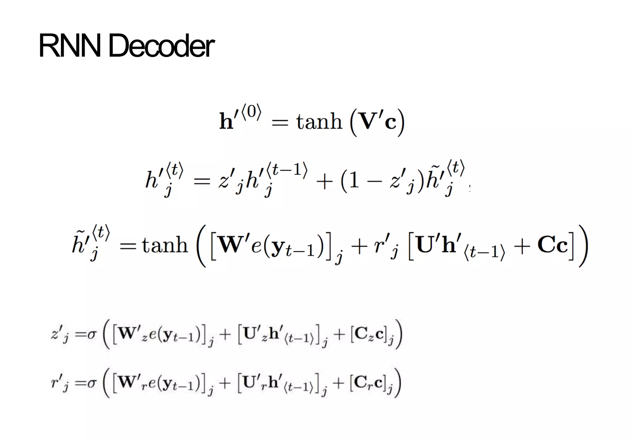 딥러닝 논문 리뷰 Learning phrase representations using rnn encoder decoder for ...