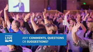 ANY COMMENTS, QUESTIONS
OR SUGGESTIONS?
 