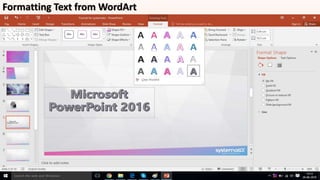 Learning power point 2016 | PPTX