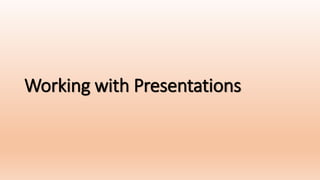 Learning power point 2016 | PPTX