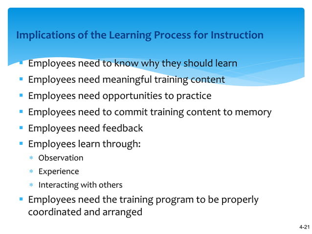 Learning Theories and Program Design | PPT