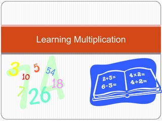 Learning Multiplication
 