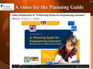 A video for the Planning Guide38