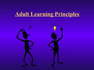 Adult Learning Principles 