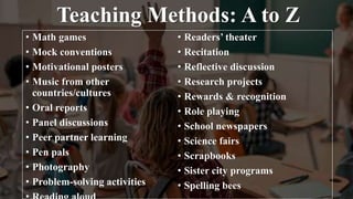LEARNING PRINCIPLES and Modern Teachings | PPTX