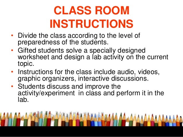 Learning profiles in a Differentiated Classroom