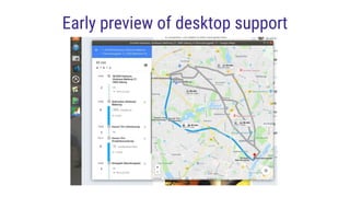 Early preview of desktop support
 