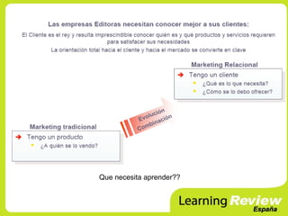 Que necesita aprender??
 