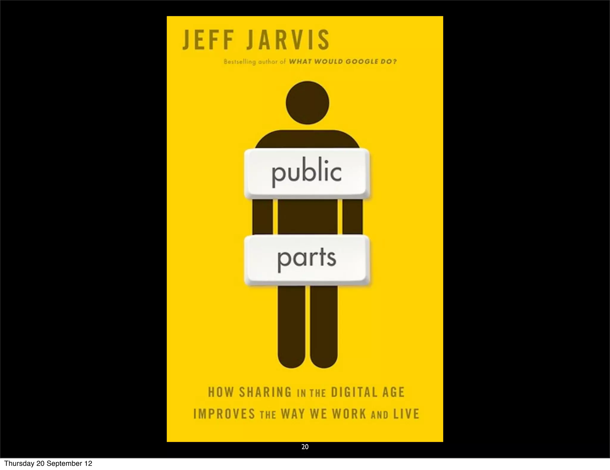 20

Thursday 20 September 12
 