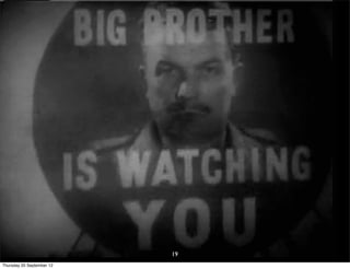 19
Thursday 20 September 12
 