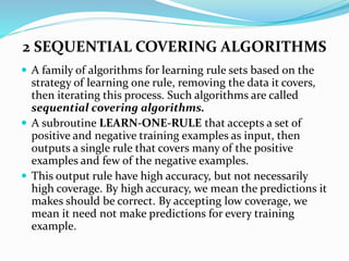 Learning set of rules | PPT