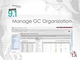 Manage GC Organization
 