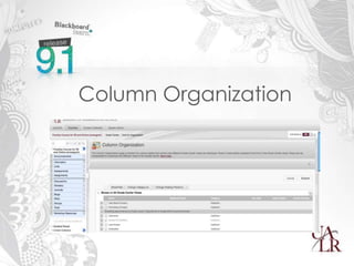 Column Organization
 