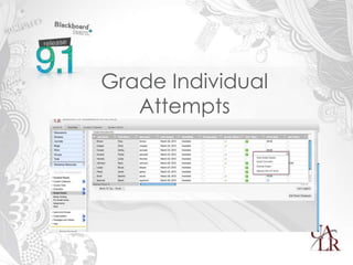 Grade Individual
   Attempts
 