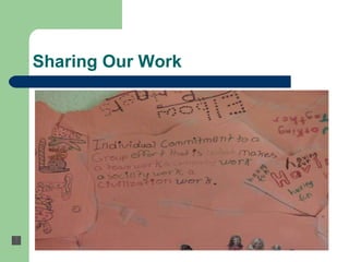 Sharing Our Work 