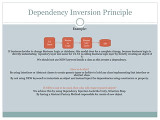 Learning solid principles using c# | PPTX