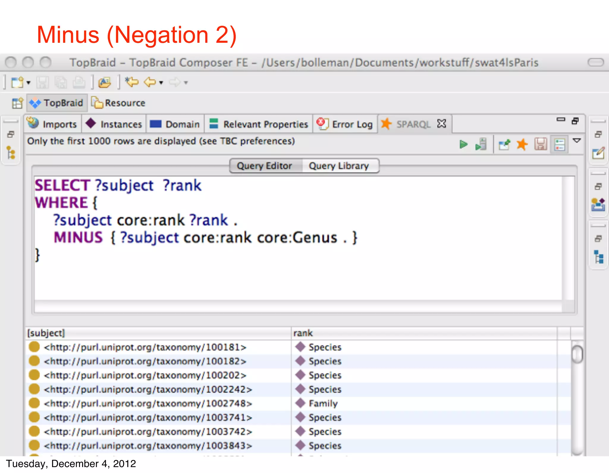 Minus (Negation 2)




    © 2012 SIB



Tuesday, December 4, 2012
 
