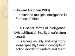 Learning style | PPTX