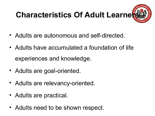 Types Of Adult Learning Styles