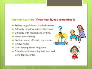 Learning styles | PPTX