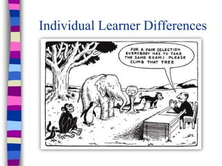 Individual Learner Differences
 