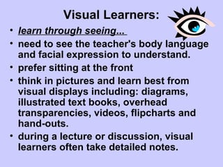Learning styles | PPT