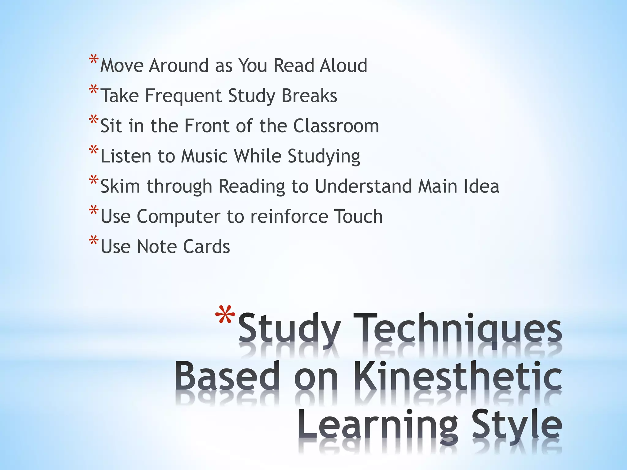 Learning styles | PPT